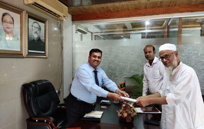 Prof. Dr. Md. Monjur Hossain joined as 1st VC of CUST